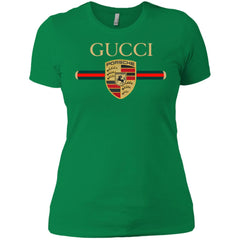 New Gucci Porsche Shirt Women Cotton T-Shirt Women Cotton T-Shirt - parenttees