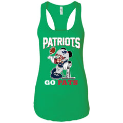 Go Pats - New England Patriots Super Bowl 2019 Mickey Mouse Football Nfl Women Tank Top Women Tank Top - parenttees