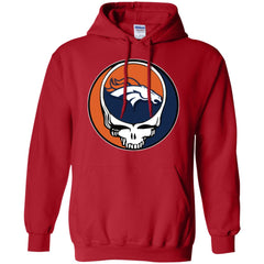 Denver Broncos Grateful Dead Steal Your Face Football Nfl Shirts Pullover Hoodie Sweatshirt Pullover Hoodie Sweatshirt - parenttees