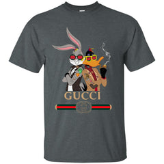 Gucci Trending T-shirt Rabbit And Donald T-shirt Men Cotton T-Shirt Men Cotton T-Shirt - parenttees