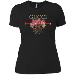 Gucci New Style Bull Dogs T-shirt Women Cotton T-Shirt