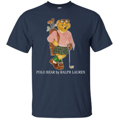 Polo Bear Ralph Lauren T-shirt Men Cotton T-Shirt Men Cotton T-Shirt - parenttees