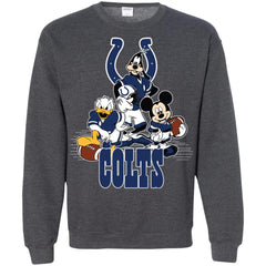 Mickey Mouse Indianapolis Colts American Football Nfl Sports Shirt Crewneck Pullover Sweatshirt Crewneck Pullover Sweatshirt - parenttees