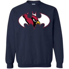 We Are The Arizona Cardinals Batman Nfl Mashup Crewneck Pullover Sweatshirt Crewneck Pullover Sweatshirt - parenttees