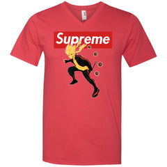 Supreme Naruto T-shirt Men V-Neck T-Shirt Men V-Neck T-Shirt - parenttees