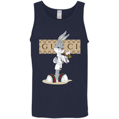 Gucci Rabbit Smoking Funny T-shirt Men Cotton Tank Men Cotton Tank - parenttees