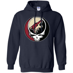 Arizona Coyotes Grateful Dead Steal Your Face Hockey Nhl Shirts Pullover Hoodie Sweatshirt