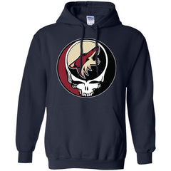 Arizona Coyotes Grateful Dead Steal Your Face Hockey Nhl Shirts Pullover Hoodie Sweatshirt Pullover Hoodie Sweatshirt - parenttees