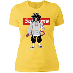 Supreme Dragon Ball Goku Best T-shirt Women Cotton T-Shirt Women Cotton T-Shirt - parenttees