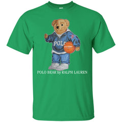 Polo Bear Ralph Lauren Men Cotton T-Shirt Men Cotton T-Shirt - parenttees