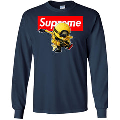 Supreme Minion T-shirt Trending Men Long Sleeve Shirt Men Long Sleeve Shirt - parenttees