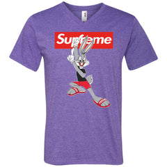 Supreme Rabbit Cute Stylelist T-shirt Men V-Neck T-Shirt Men V-Neck T-Shirt - parenttees