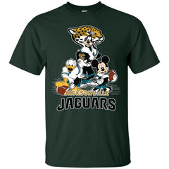 Mickey Mouse Jacksonville Jaguar American Football Nfl Sports Shirt Men Cotton T-Shirt Men Cotton T-Shirt - parenttees