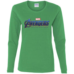 Marvel Avengers Endgame Movie Logo Graphic Women Long Sleeve Shirt Women Long Sleeve Shirt - parenttees