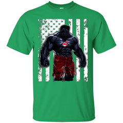 Giants Hulk Cleveland Indians T-shirt Flag Men Cotton T-Shirt Men Cotton T-Shirt - parenttees