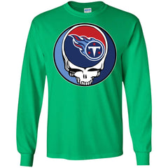 Tennessee Titans Grateful Dead Steal Your Face Football Nfl Shirts Men Long Sleeve Shirt Men Long Sleeve Shirt - parenttees