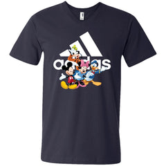 Aidas Mickey Mouse And Friends Disney T-shirt Men V-Neck T-Shirt Men V-Neck T-Shirt - parenttees