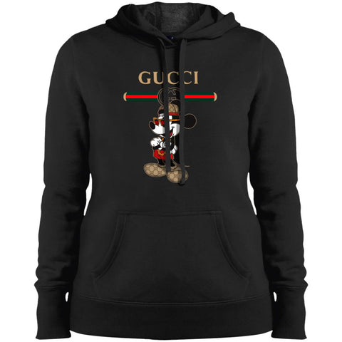 Gucci Mickey New Style T-shirt Women Hooded Sweatshirt Black / X-Small Women Hooded Sweatshirt - parenttees