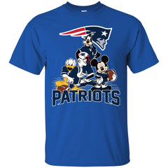 Mickey Mouse New England Patriots American Football Nfl Sports Shirt Men Cotton T-Shirt Men Cotton T-Shirt - parenttees