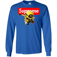 Supreme Minion T-shirt Trending Men Long Sleeve Shirt Men Long Sleeve Shirt - parenttees