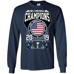 Nfl – Football Champions Los Angeles Rams Super Bowl 2019 Men Long Sleeve Shirt