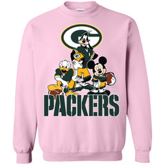 Mickey Mouse Green Bay Packer American Football Nfl Sports Shirt Crewneck Pullover Sweatshirt Crewneck Pullover Sweatshirt - parenttees