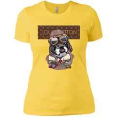 Louis Vuitton T-shirt Style Dogs T-shirt Women Cotton T-Shirt Women Cotton T-Shirt - parenttees