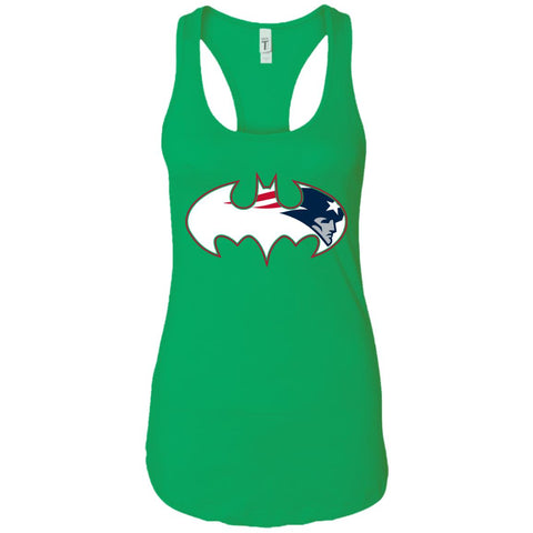 We Are The New England Patriots Batman Nfl Mashup Women Tank Top