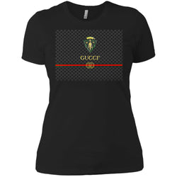 Gucci Graphic Logo Black T-shirt Women Cotton T-Shirt