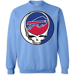 Buffalo Bills Grateful Dead Steal Your Face Football Nfl Shirts Crewneck Pullover Sweatshirt Crewneck Pullover Sweatshirt - parenttees