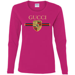 New Gucci Porsche Shirt Women Long Sleeve Shirt Women Long Sleeve Shirt - parenttees