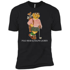 Polo Bear Ralph Lauren T-shirt Men Short Sleeve T-Shirt Men Short Sleeve T-Shirt - parenttees