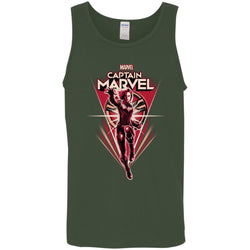 Marvel Captain Marvel Retro Style Flight Men Cotton Tank