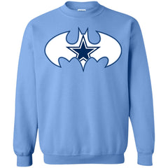 We Are The Dallas Cowboys Batman Nfl Mashup Crewneck Pullover Sweatshirt Crewneck Pullover Sweatshirt - parenttees