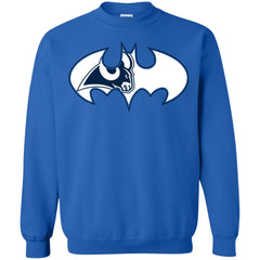 We Are The Los Angeles Rams Batman Nfl Mashup Crewneck Pullover Sweatshirt Crewneck Pullover Sweatshirt - parenttees