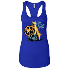 Captain Marvel Symbol Goose Fly High Women Tank Top Women Tank Top - parenttees