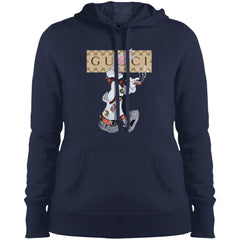 Gucci Rabbit Smoking Tshirt Women Hooded Sweatshirt Women Hooded Sweatshirt - parenttees