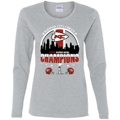 Nfl – Kansas City Chiefs 2019 Super Bowl Champions Football Women Long Sleeve Shirt Women Long Sleeve Shirt - parenttees