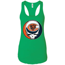 Chicago Bears Grateful Dead Steal Your Face Football Nfl Shirts Women Tank Top