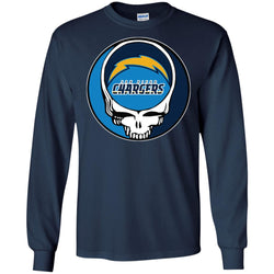 Los Angeles Chargers Grateful Dead Steal Your Face Football Nfl Shirts Men Long Sleeve Shirt