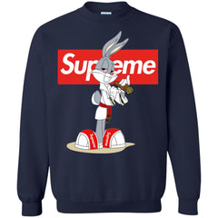 Supreme Rabbit Smoking T-shirt Crewneck Pullover Sweatshirt Crewneck Pullover Sweatshirt - parenttees