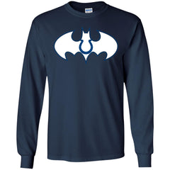 We Are The Indianapolis Colts Batman Nfl Mashup Men Long Sleeve Shirt Men Long Sleeve Shirt - parenttees