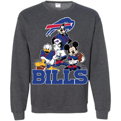 Mickey Mouse Buffalo Bills American Football Nfl Sports Shirt Crewneck Pullover Sweatshirt Crewneck Pullover Sweatshirt - parenttees