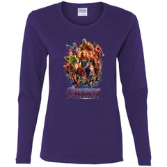 Marvel Avengers  Endgame Women Long Sleeve Shirt Women Long Sleeve Shirt - parenttees