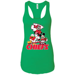 Mickey Mouse Kansas City Chiefs American Football Nfl Sports Shirt Women Tank Top