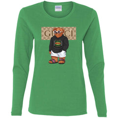 Best Gucci Bear Style Fashion T-shirt Women Long Sleeve Shirt Women Long Sleeve Shirt - parenttees