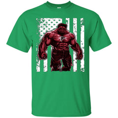 Giants Hulk Atlanta Falcons Nfl T-shirt Men Cotton T-Shirt Men Cotton T-Shirt - parenttees