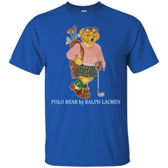Polo Bear Ralph Lauren T-shirt Men Cotton T-Shirt Men Cotton T-Shirt - parenttees
