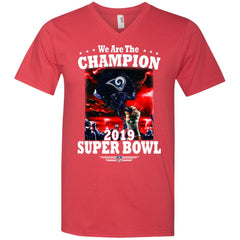 Nfl – Los Angeles Rams We Are The Champion 2019 Super Bowl Football Men V-Neck T-Shirt Men V-Neck T-Shirt - parenttees