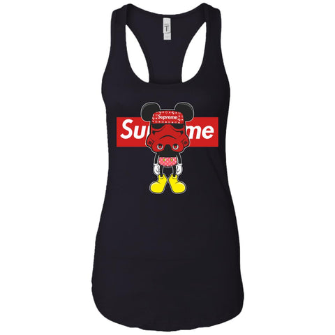 Supreme Robot Mickey Hot T-shirt Women Tank Top Black / X-Small Women Tank Top - parenttees